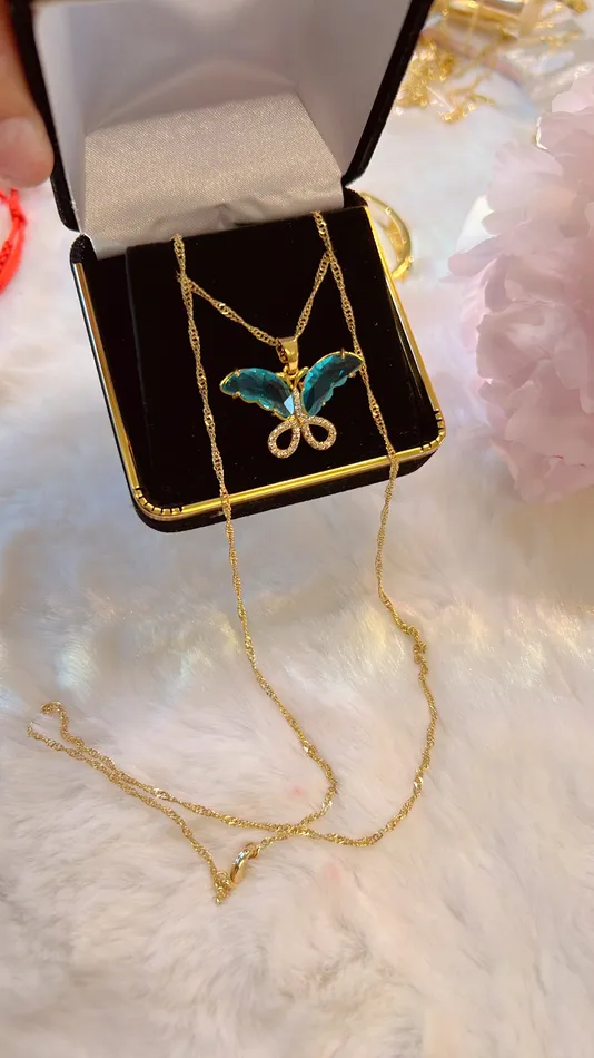 Necklaces MP Jewelry Ocean Butterfly Necklace